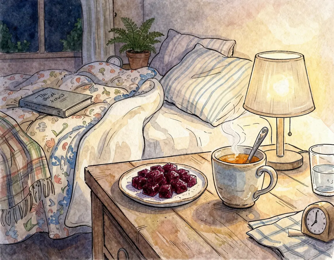 매일 3개로 불면증 탈출! 천연 멜라토닌 무설탕 타트체리 곤약 젤리 만들기