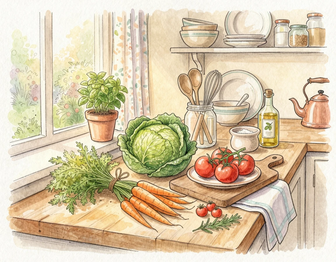 7일 완성 다이어트 마녀스프 끓이는 법: 무수분 토마토 야채스프 레시피