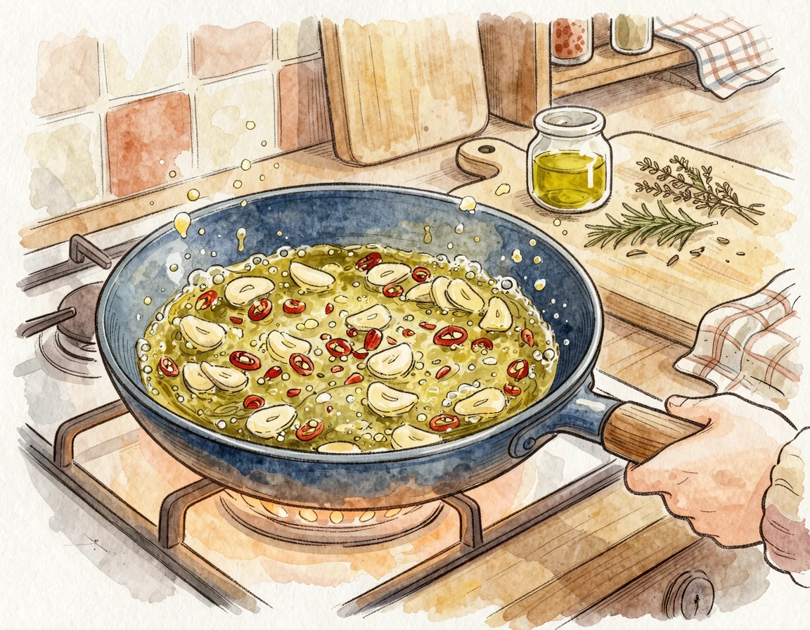 직장인 10분 완성! 밀가루 없는 다이어트 야식, 두부면 알리오올리오 파스타 만들기